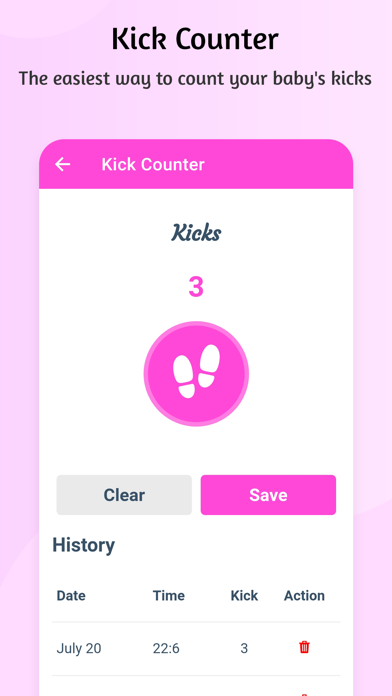 Pregnancy App and Baby Tracker Screenshot