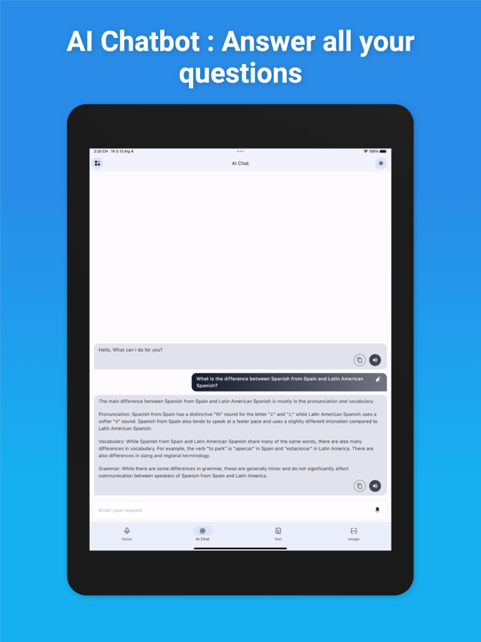 Voice Translator and AI Chat 