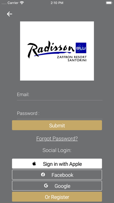 Zaffron Radisson Blu Screenshot