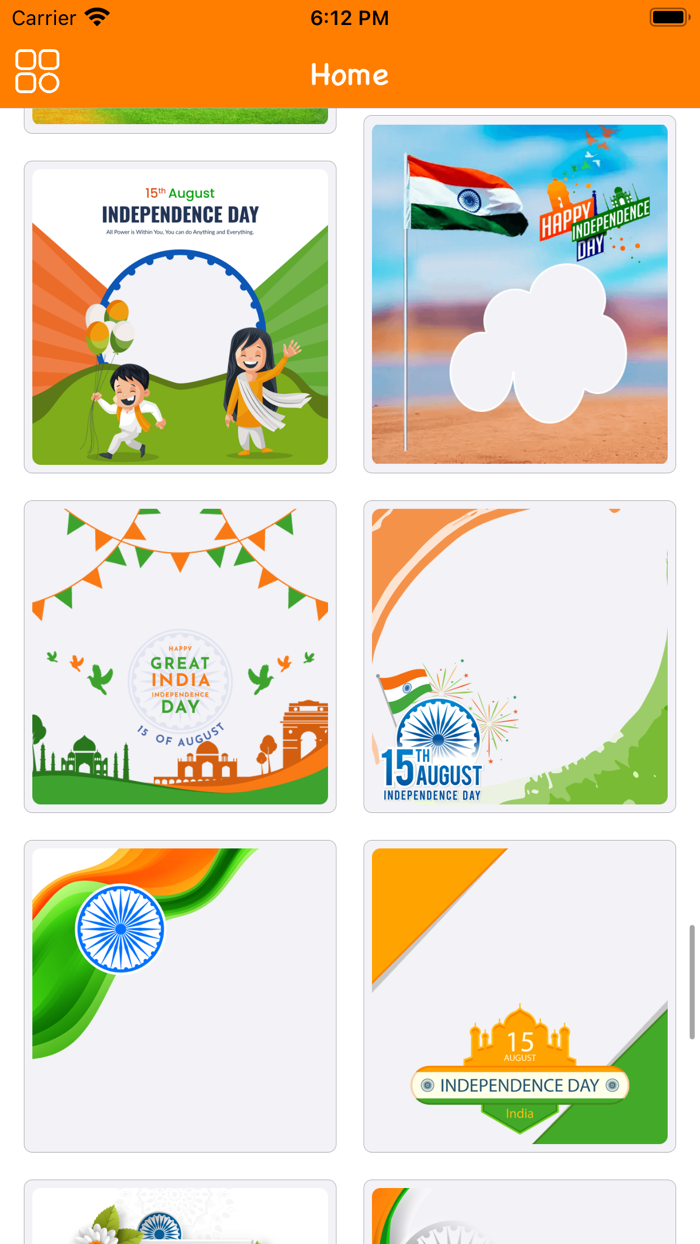 15 August - Photo Frame Editor