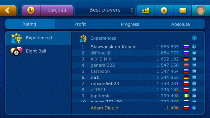 Online Pool LiveGames