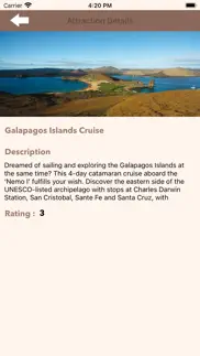galápagos islands iphone screenshot 3
