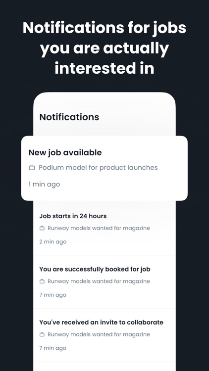 Zodel - Book Models, Find Jobs screenshot-5