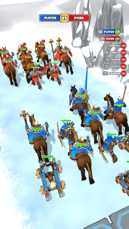 #3. Merge Tactics : Epic Battle (iOS) 由: Ristretto Studios