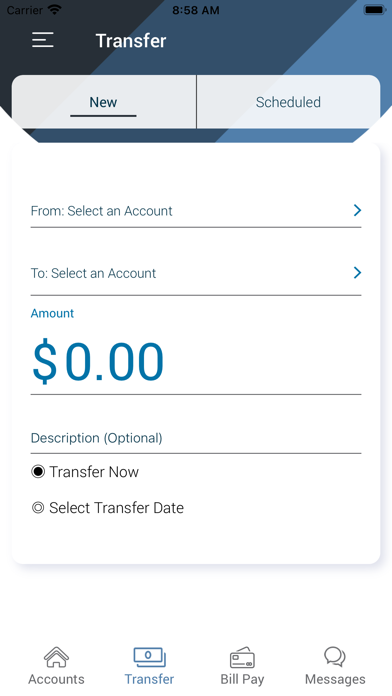 P&G Mehoopany Employees FCU Screenshot