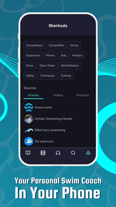 SwimWire Media Screenshot