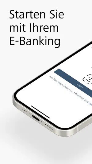 Raiffeisen E-Banking screenshot 1