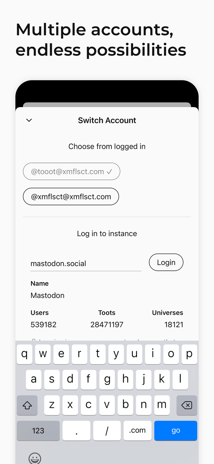 tooot - fediverse and Mastodon