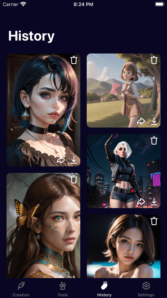 #5. AI Brush - Generate AI Art (iOS) 作者: 裕涛 兰