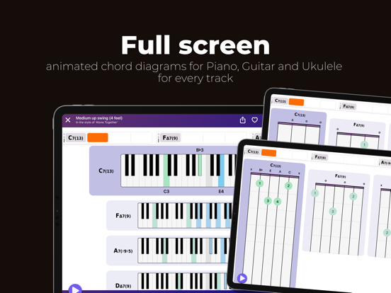 Jazz300 - ultimate play along iPad app afbeelding 7
