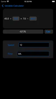 variable calculator iphone screenshot 3