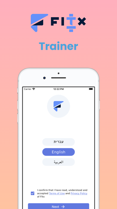 Fitx Trainer Screenshot