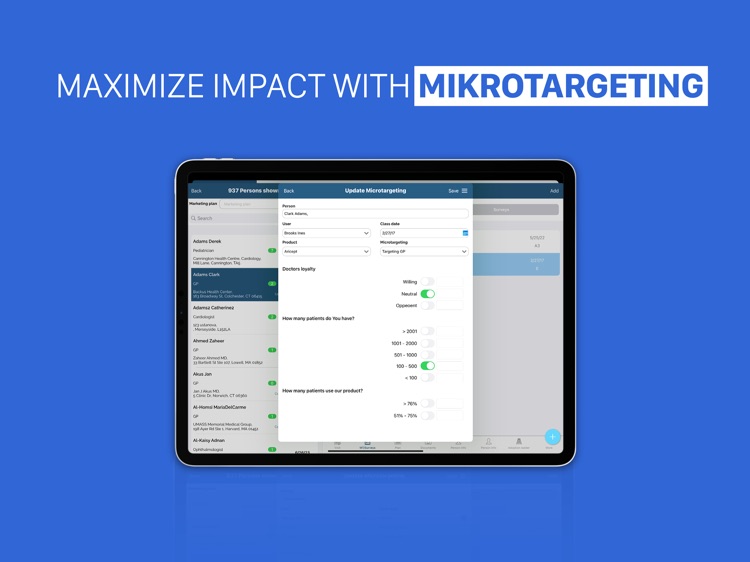 Sales Vision Next CRM Pharma screenshot-4
