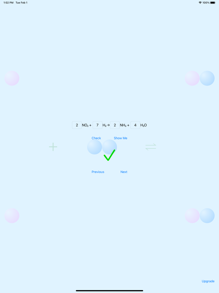 Interactive Equation Balancer