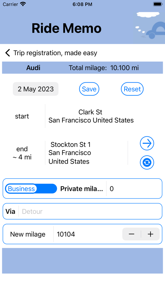 #4. Ride Memo (iOS) 由: Paul Hupkes