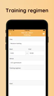volleyball schedule planner iphone screenshot 2
