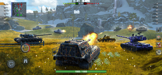 ‎World of Tanks Blitz: 3D char Capture d'écran