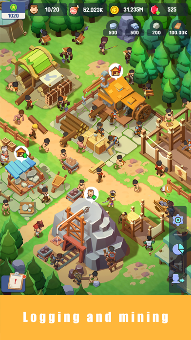 Survivor Island-Idle Game Screenshot