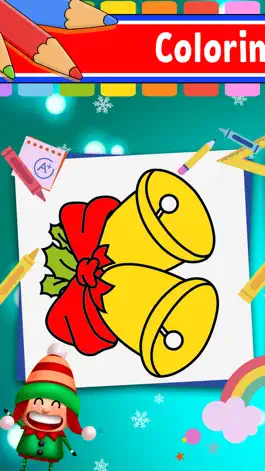 Game screenshot Christmas Colouring book Games apk