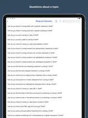 2000 swift interview questions айпад изображения 2