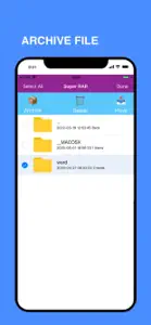 RAR File Fast Extractor screenshot #4 for iPhone