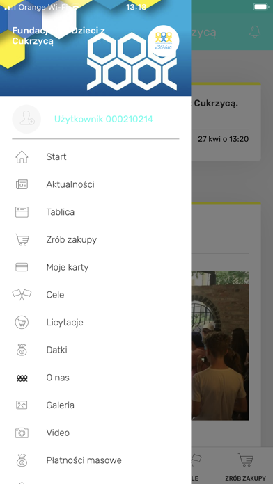 Fundacja dla Dzieci z Cukrzycą Screenshot