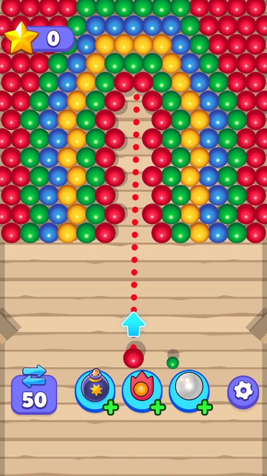 #2. Bubble Fall 3D (iOS) 由: Voodoo