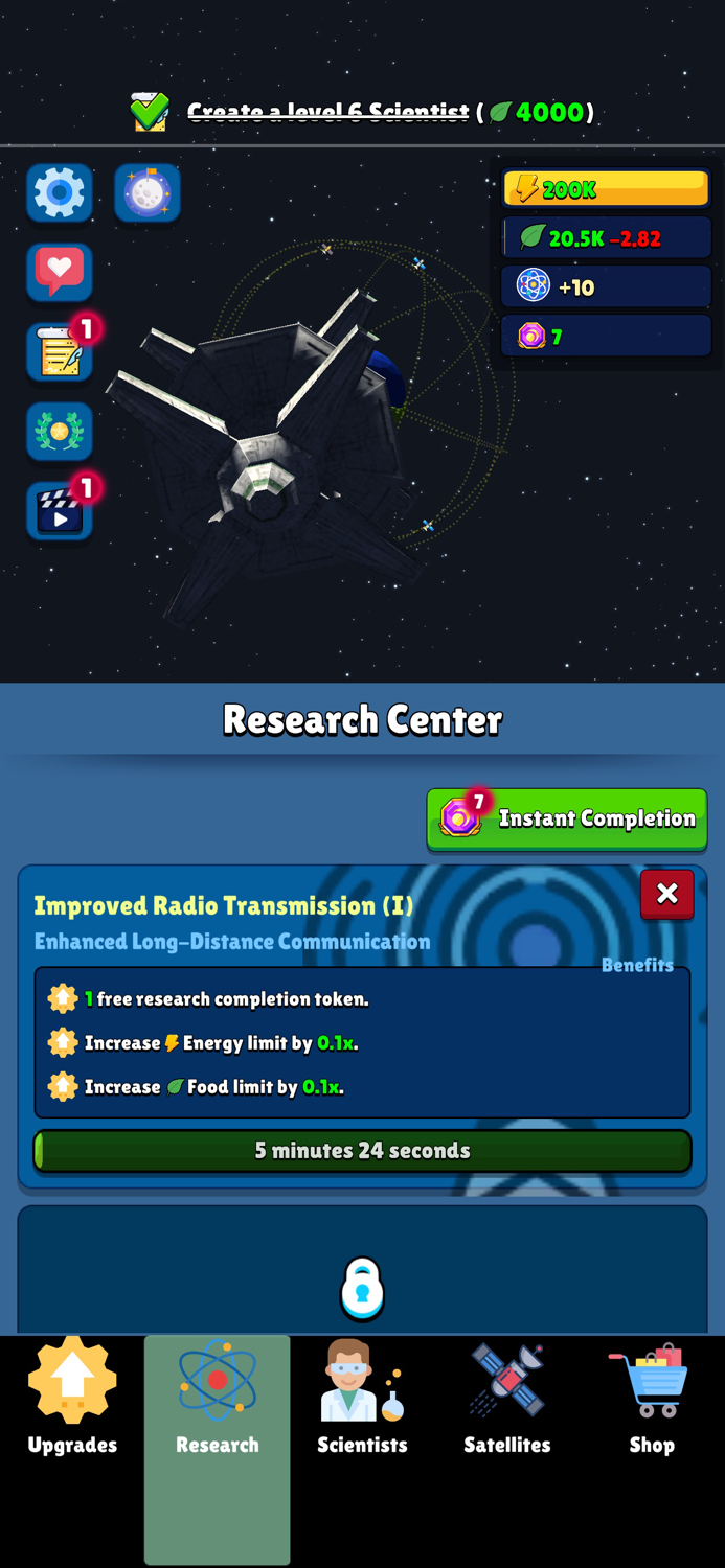 Ever Beyond Idle Space Game