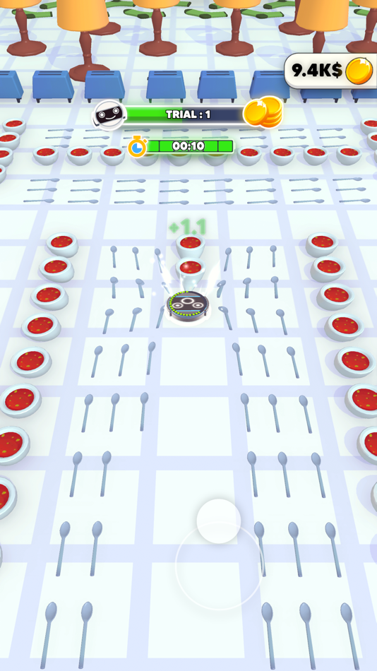 #2. Sweeper Bot (iOS) 由: Hande Oney