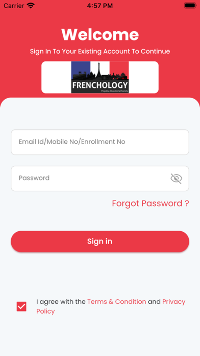 Frenchology: French Exam Screenshot