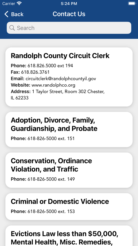 #2. Randolph Co Circuit Clerk IL (iOS) 由: Randolph County Circuit Clerk (IL)