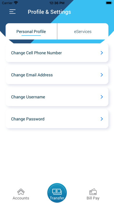 River to River Credit Union Screenshot