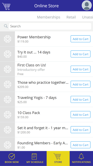Serenity Power Yoga Screenshot