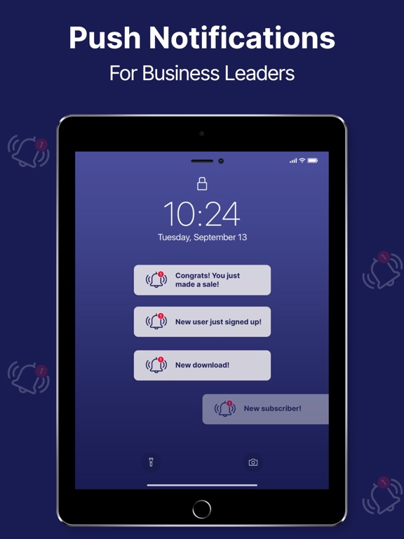 PingBell iPad screenshot 1 - Business app