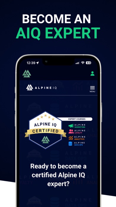 Alpine IQ Screenshot
