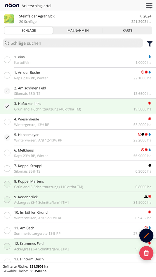 #6. Ackerschlagkartei (iOS) 由: Henning Pankratius