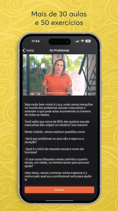 Lucy Treinamento Screenshot