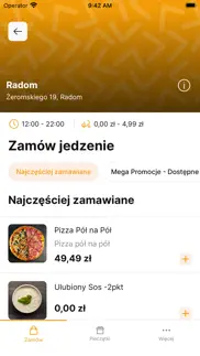 pizza na wypasie iphone screenshot 2