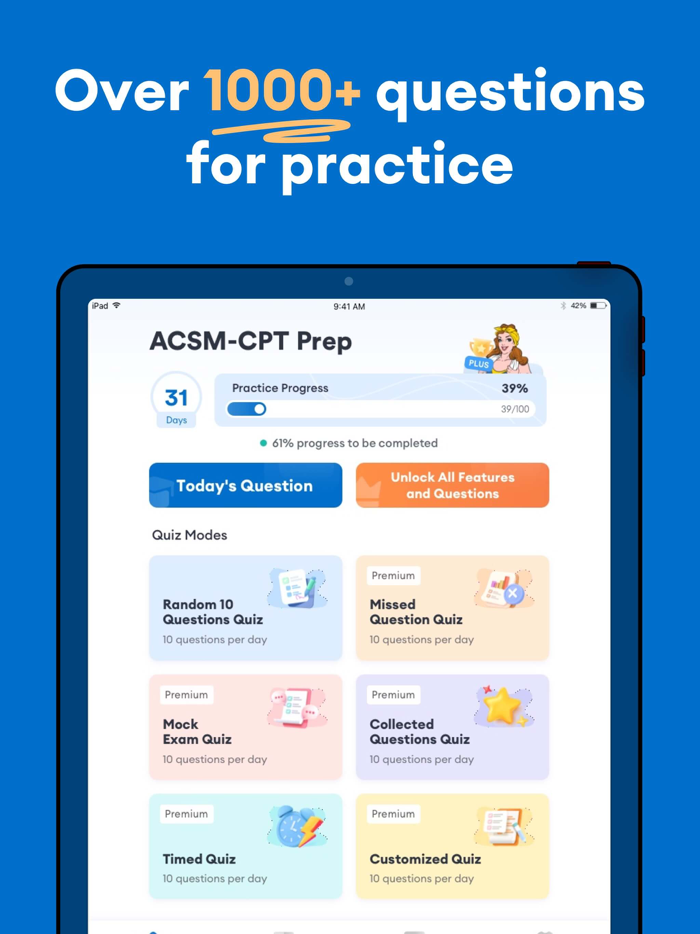 ACSM CPT Fitness Prep