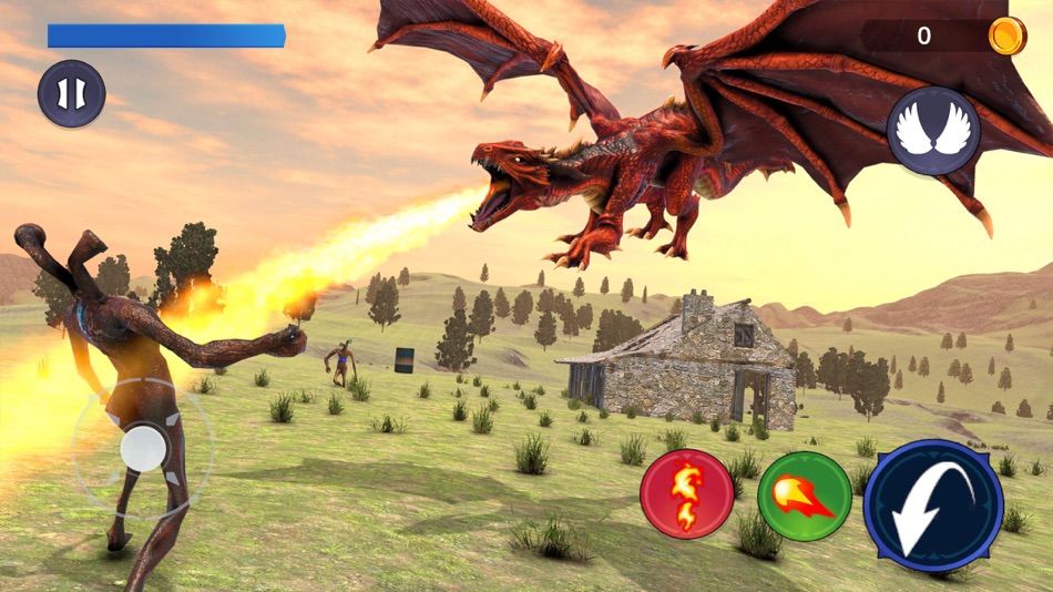 #1. Pipe Head Attack VS Dragon Sim (iOS) 由: Tahir Ali