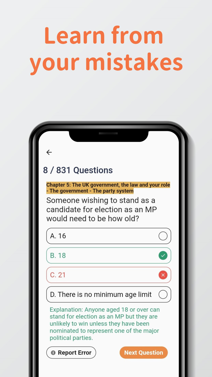 Life in the UK Test Prep in 7