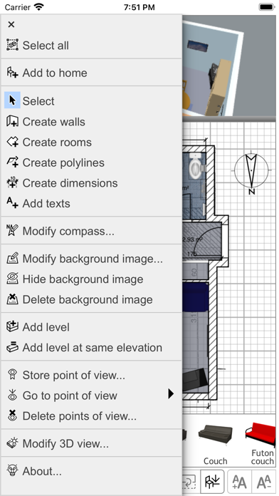 Sweet Home 3D Mobileのおすすめ画像3