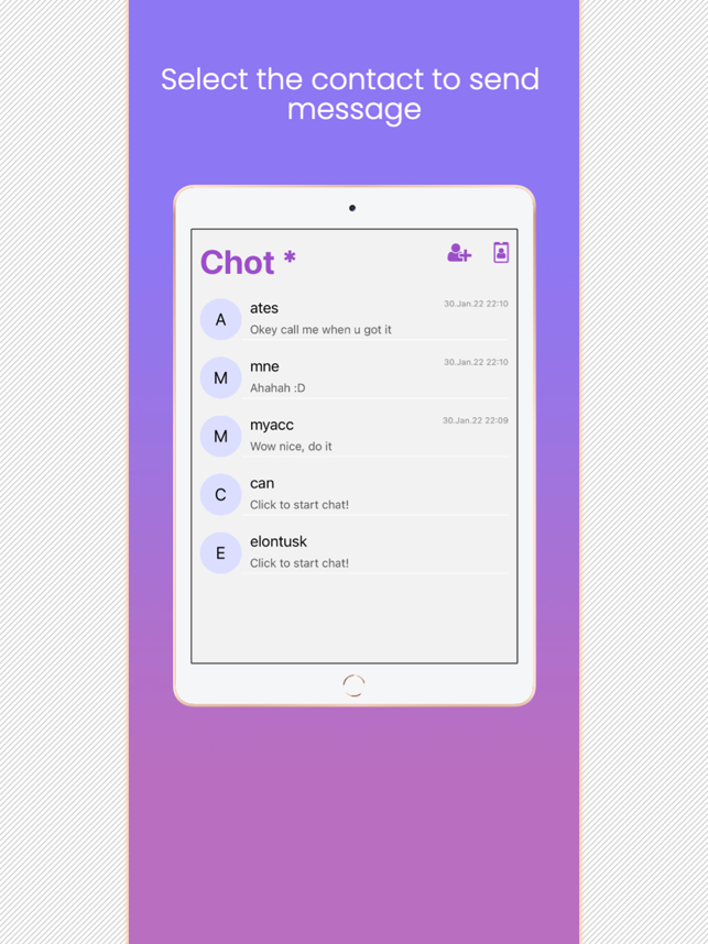 ‎Chot: Secure Instant Messaging Screenshot