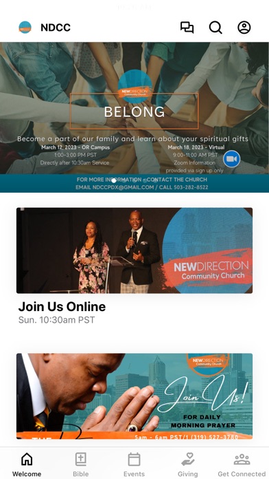New Direction Church-Portland Screenshot