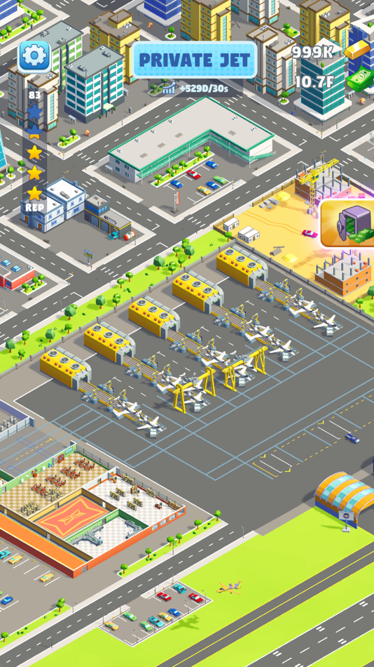 #6. Rogue Runways: Idle Jet Tycoon (iOS) 由: Brad Ciechanowski