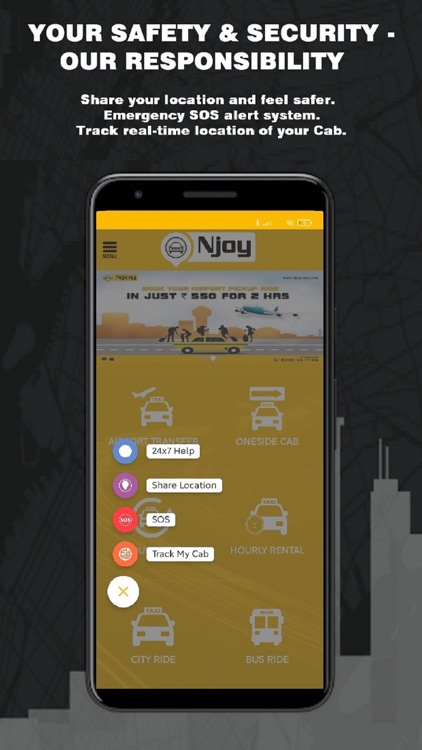 Njoy Cabs - Outstation Taxi screenshot-4