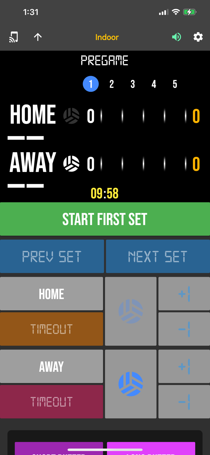 BT Volleyball Controller