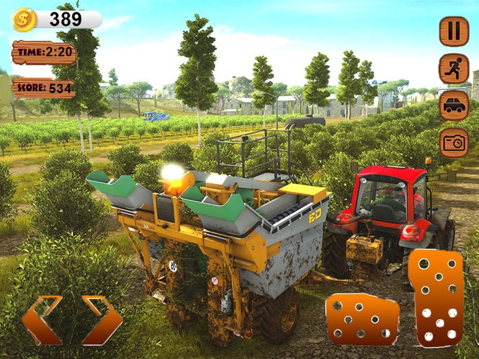 Real Tractor Farming Test 3D