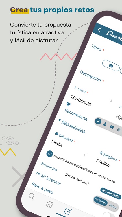 DareMapp: Self-guided tours