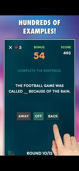 Game screenshot Phrasal Verbs Grammar Test apk